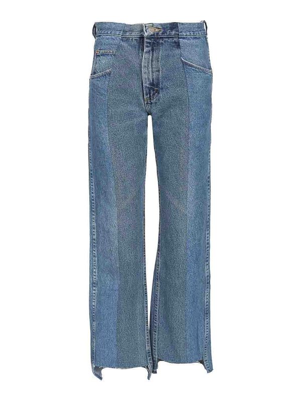 E. l.v. denim Jean Bootcut - Bleu