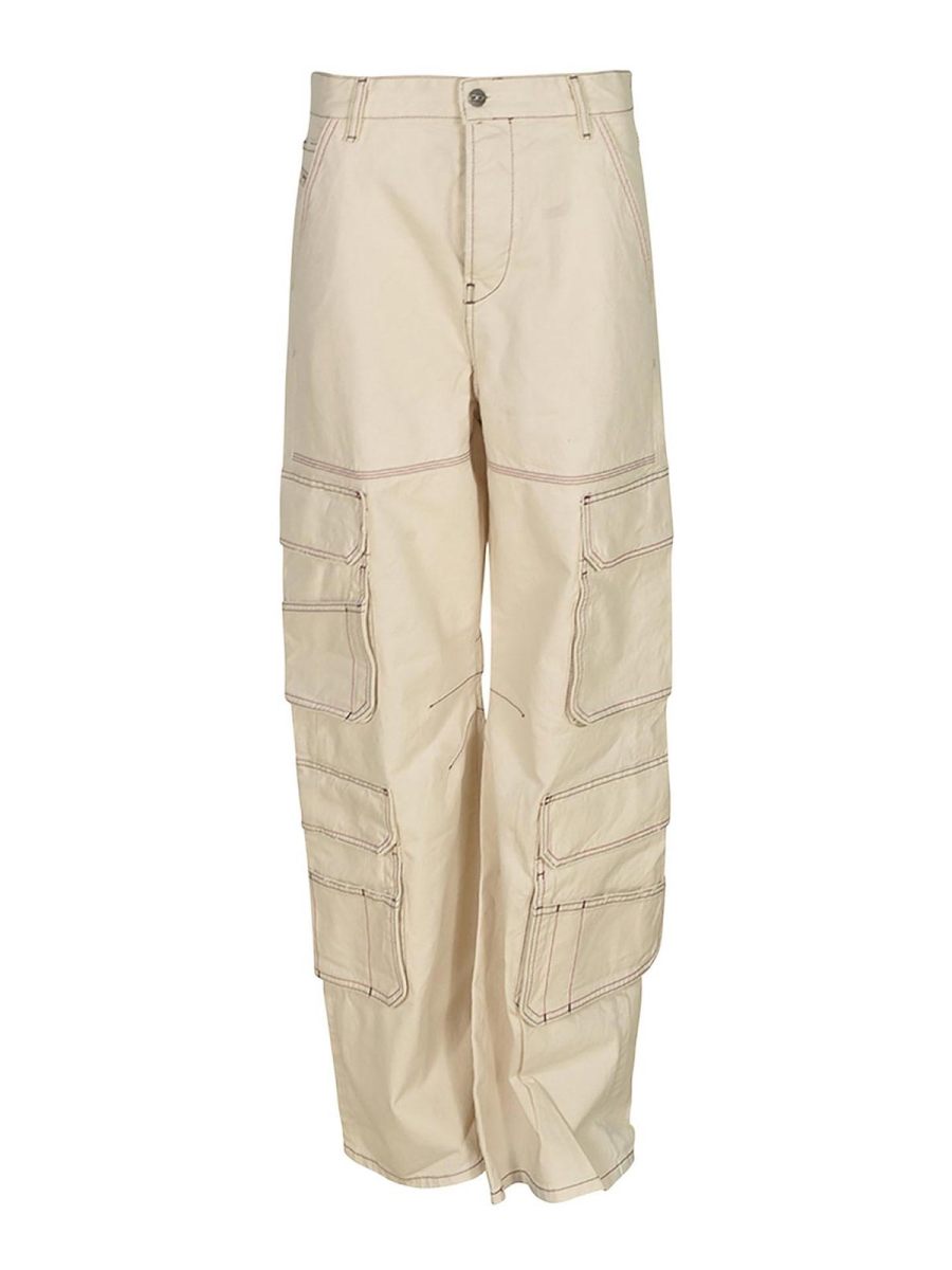 Diesel Pantalons Décontractés - Noir
