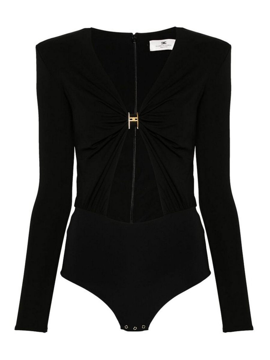 Elisabetta Franchi Top - Noir