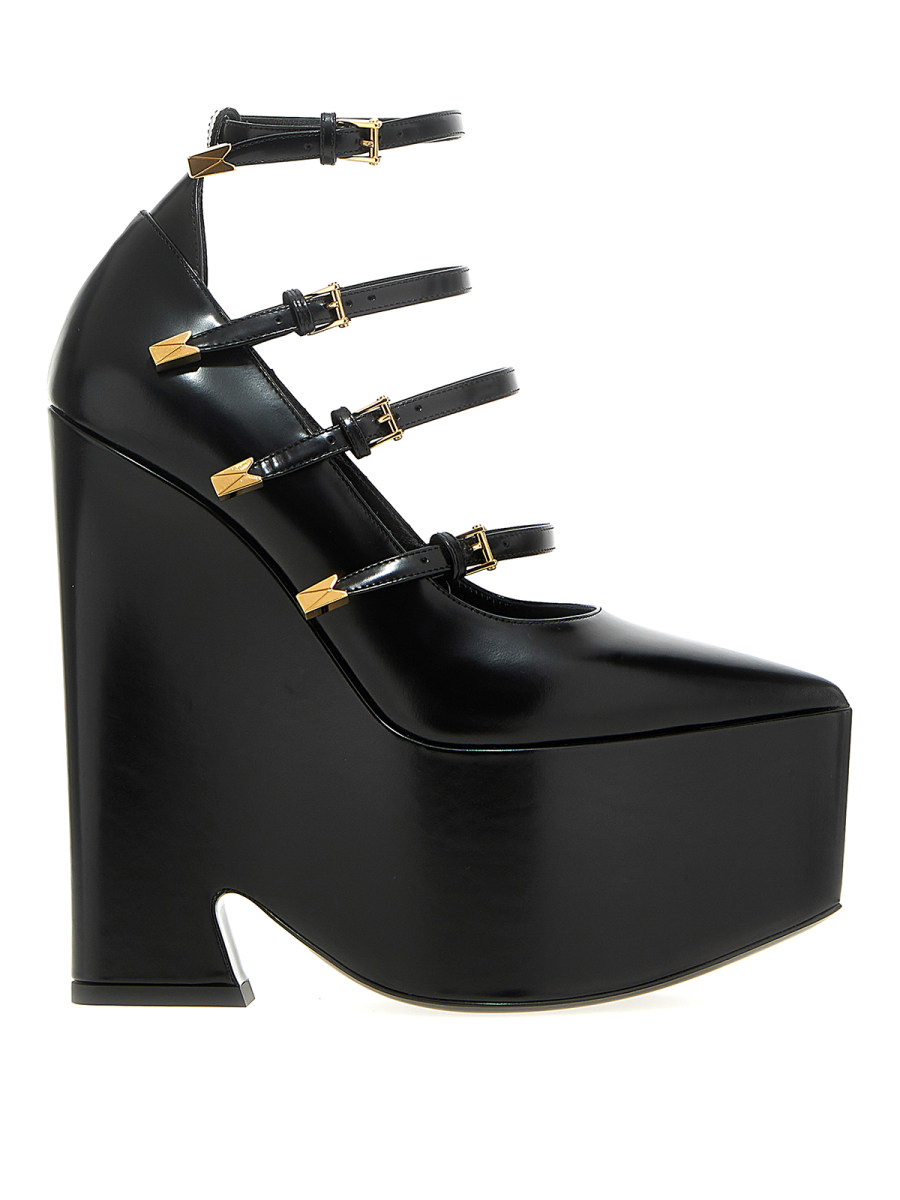 Versace Chaussures À Talon - Noir