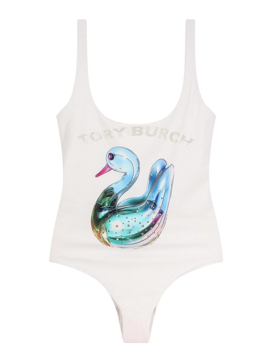Tory Burch Maillot De Bain - Blanc
