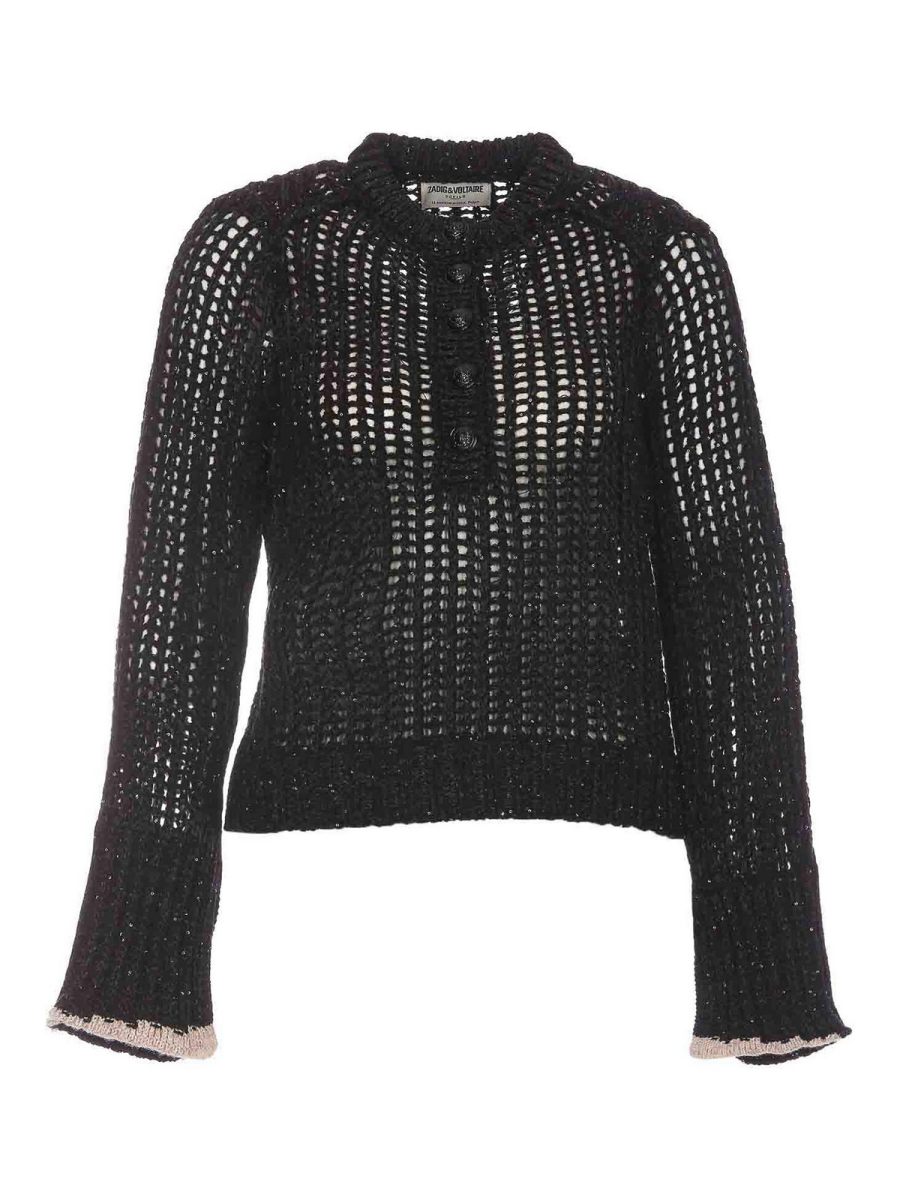 Zadig & Voltaire Pull Col Rond - Noir
