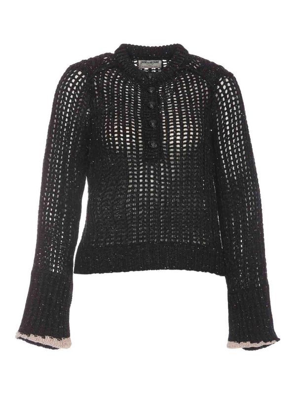 Zadig & Voltaire Pull Col Rond - Noir