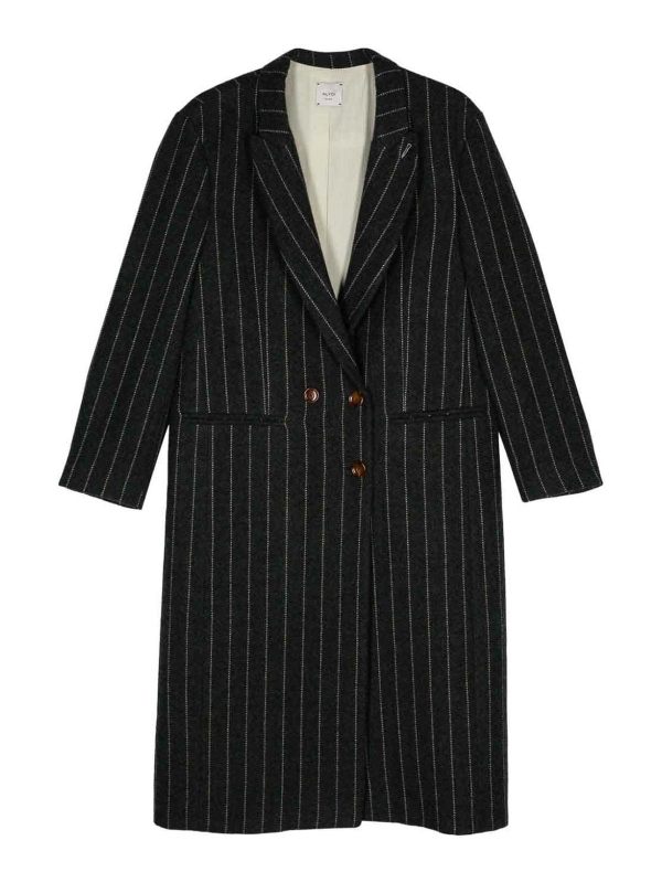Alysi Manteau Court - Gris