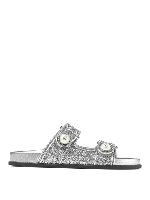 Jimmy Choo Sandales - Argent