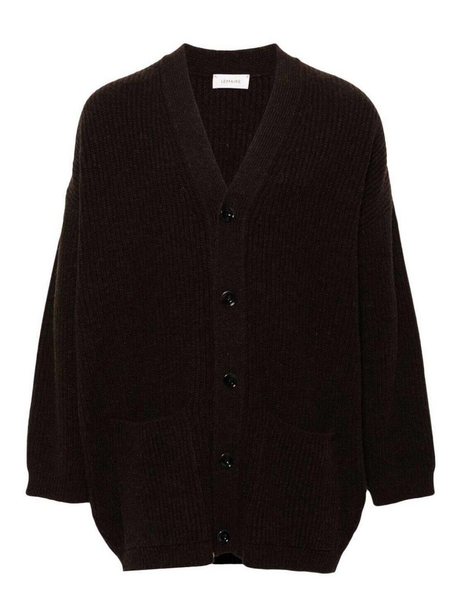 Lemaire Manteau Court - Gris