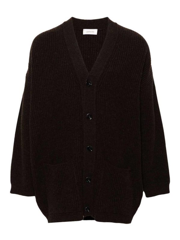 Lemaire Manteau Court - Gris