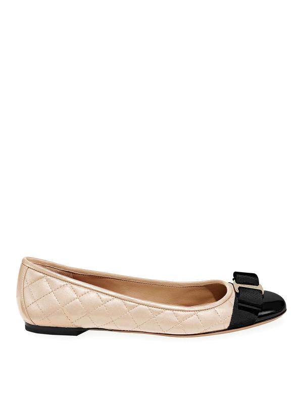 Salvatore Ferragamo Ballerines - Blanc