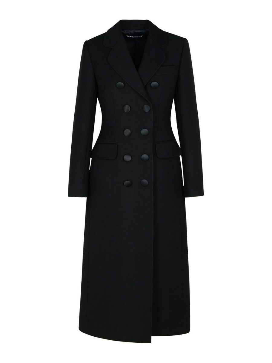 Dolce & Gabbana Manteau Court - Noir