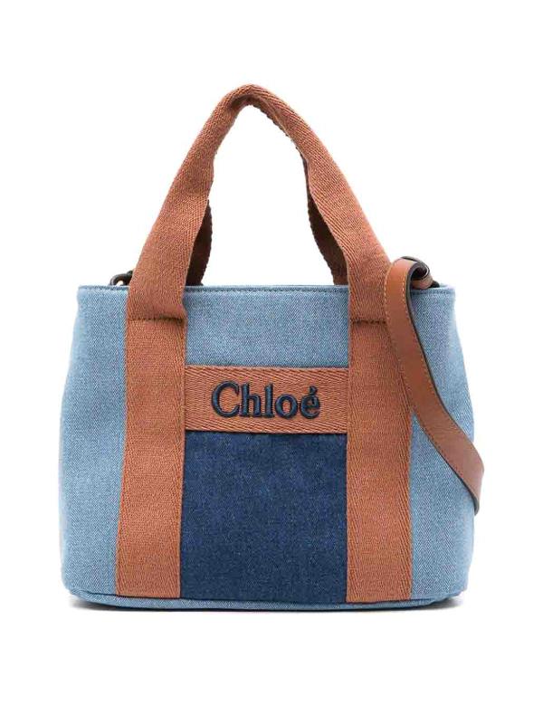 Chloe' Sac Bandoulière - Bleu