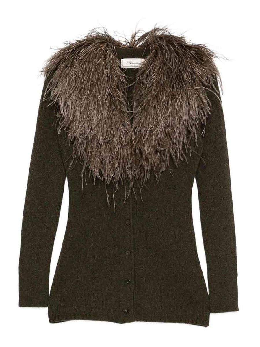 Blumarine Pull Col Rond - Vert