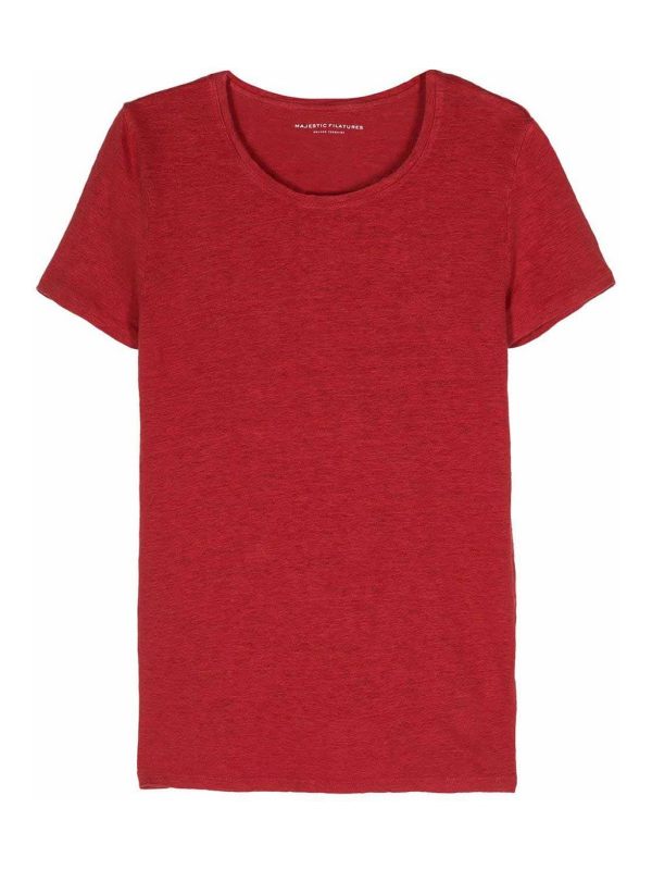 Majestic Filatures T-Shirt - Rouge