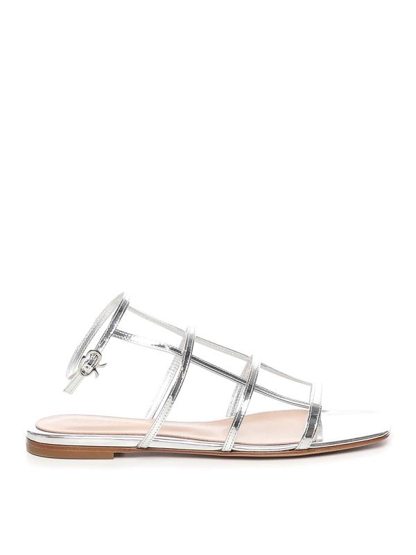 Gianvito Rossi Sandales - Argent