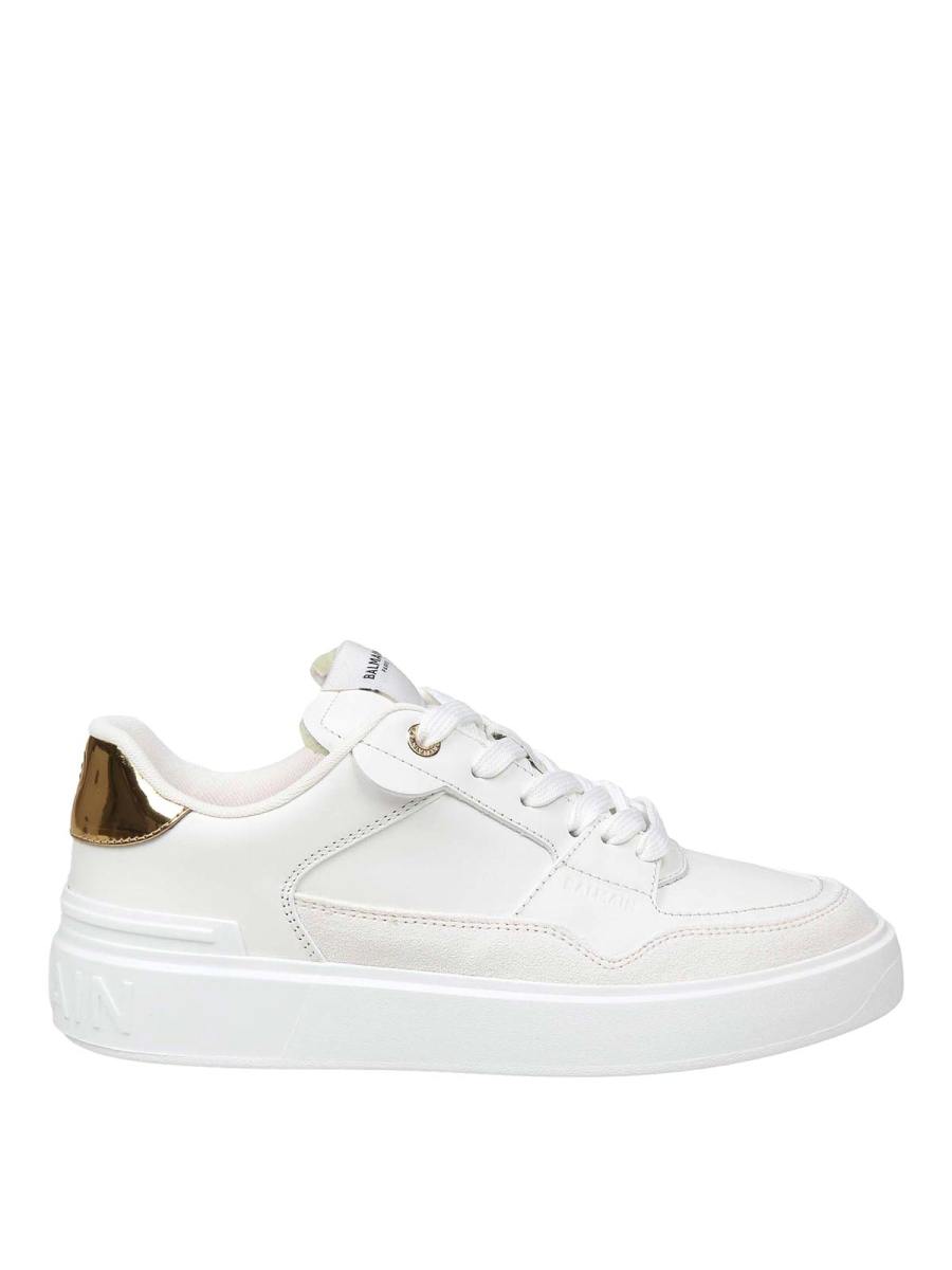 Balmain Baskets - Blanc