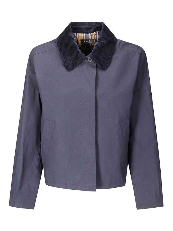 A. P.C. Veste Casual - Bleu