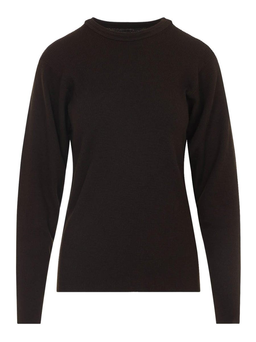 Phoebe Philo Pull Col Rond - Taupe