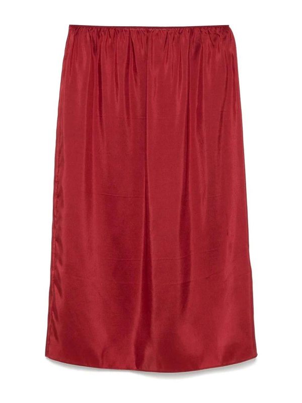 Carven Jupe Midi - Rouge