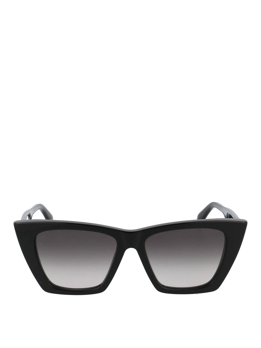 Alexander Mcqueen Lunettes De Soleil - Noir