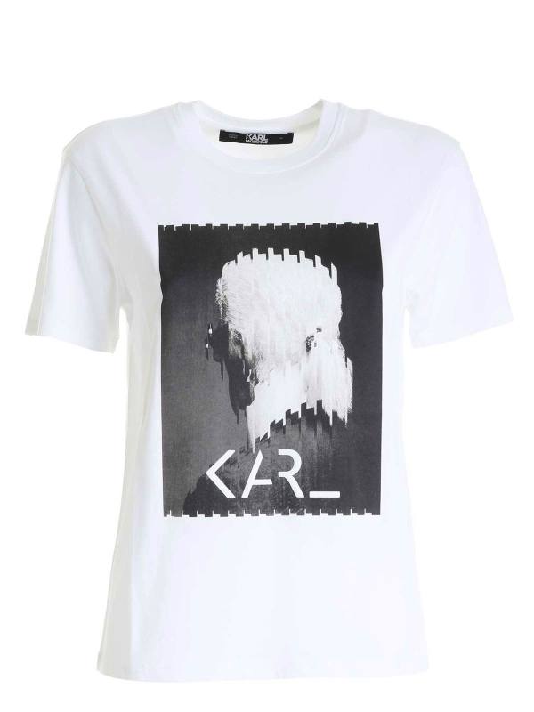 Karl Lagerfeld T-Shirt - Blanc