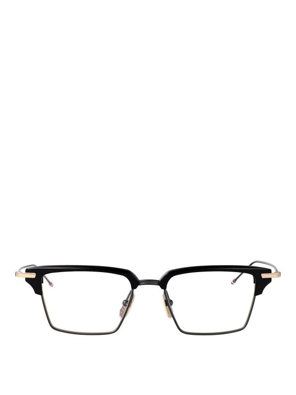 Thom Browne Lunettes De Soleil - Noir