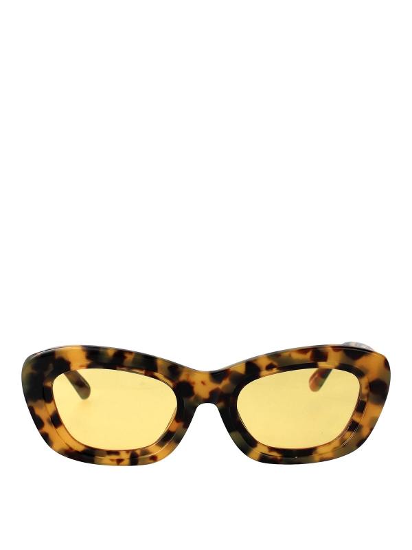 The Attico Lunettes De Soleil - Marron