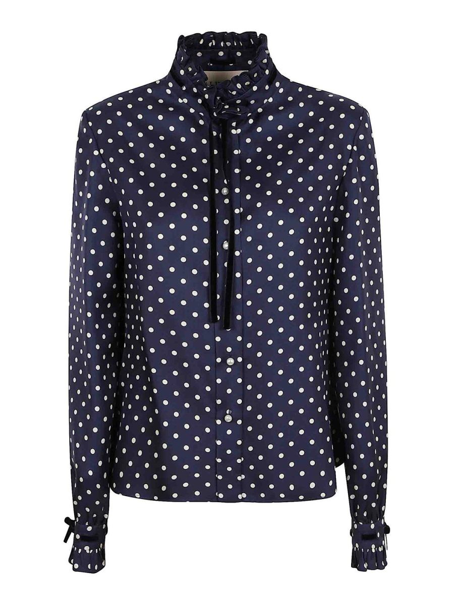 Valentino Garavani Chemise - Bleu Foncé