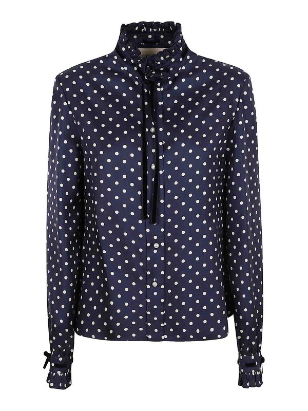 Valentino Garavani Chemise - Bleu Foncé
