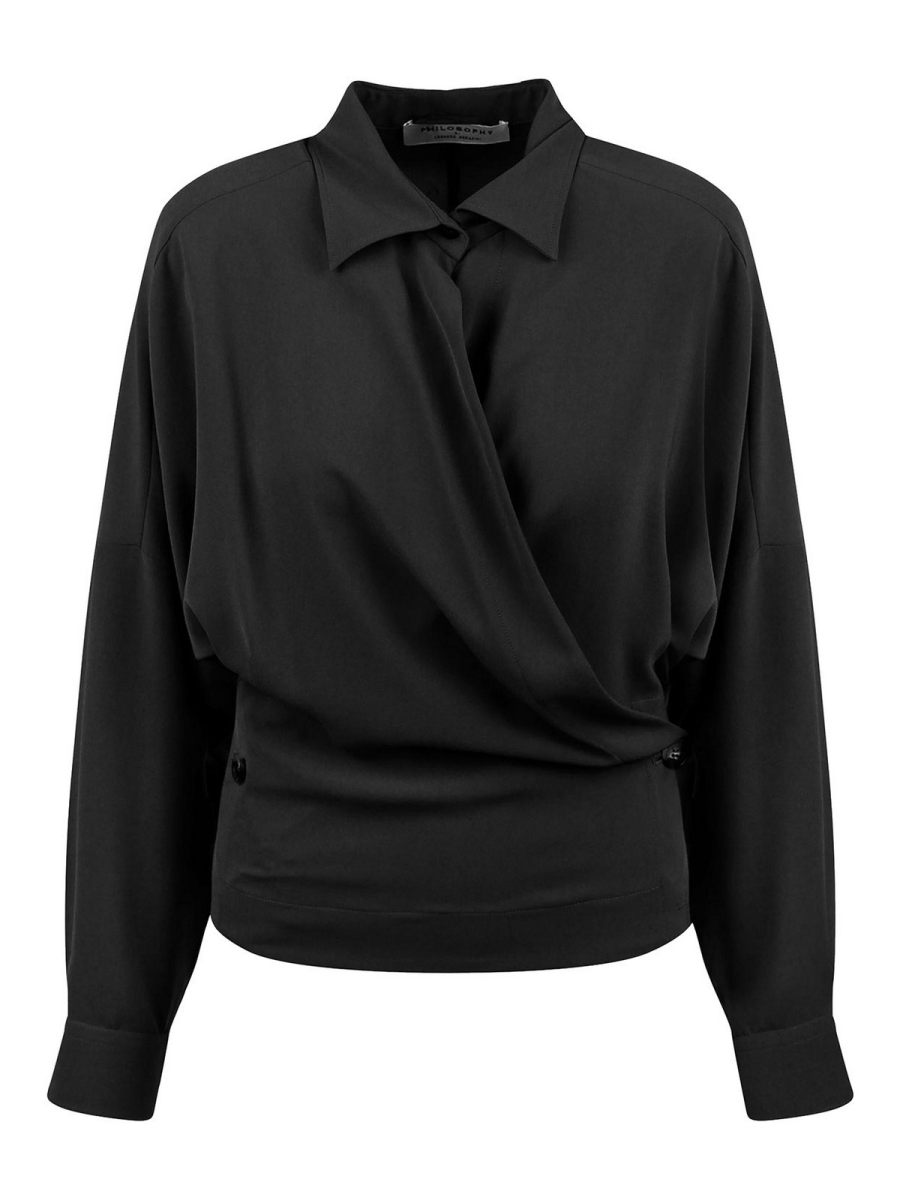 Philosophy di Lorenzo Serafini Chemise - Noir