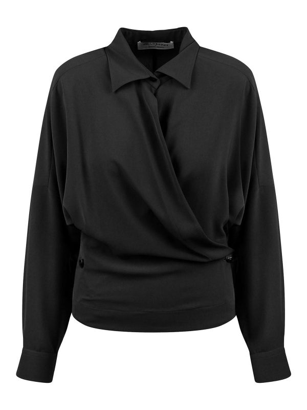 Philosophy di Lorenzo Serafini Chemise - Noir