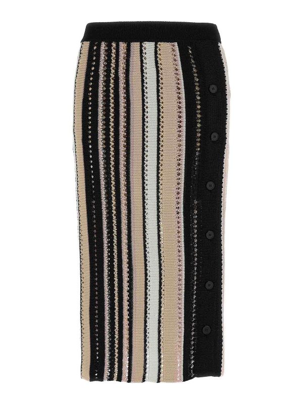 Missoni Jupe Midi - Multicolore