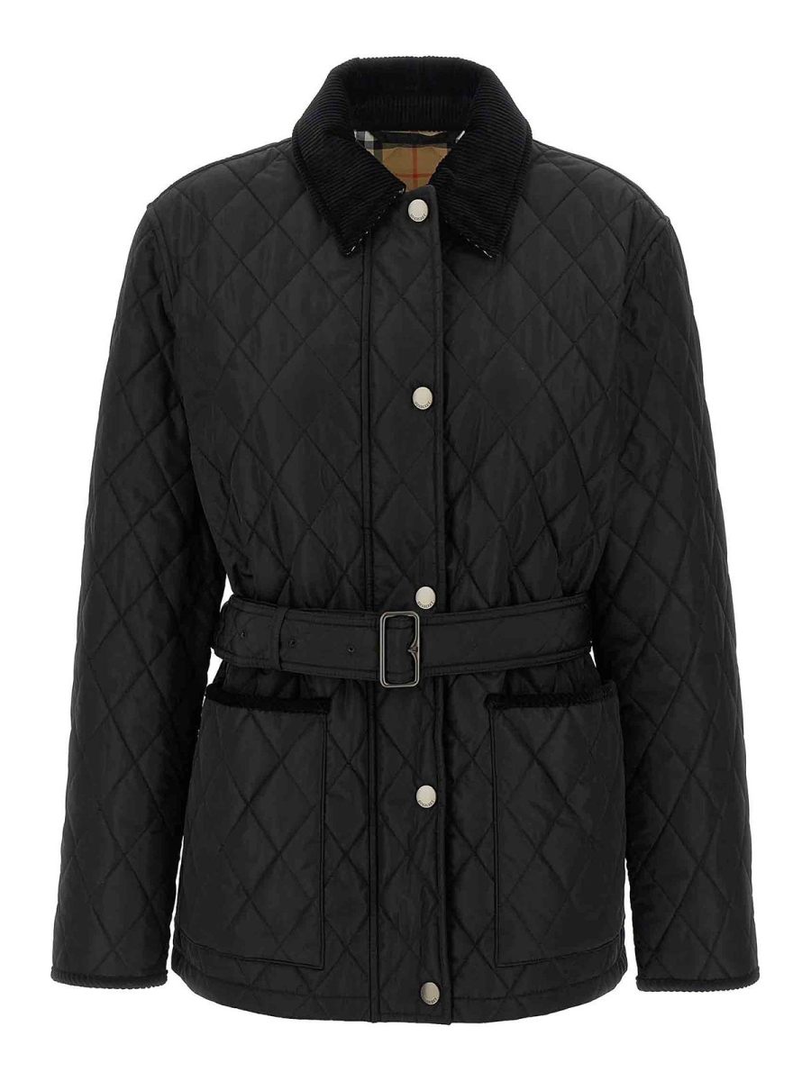 Burberry Veste Casual - Noir