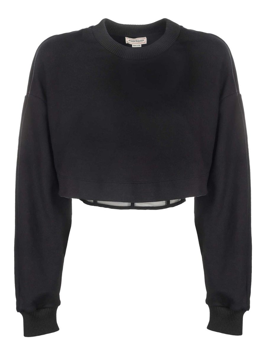 Alexander Mcqueen Sweat-Shirts - Noir