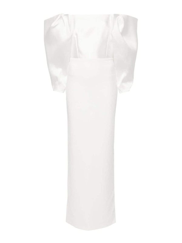 Solace London Maxi Robe - Beige