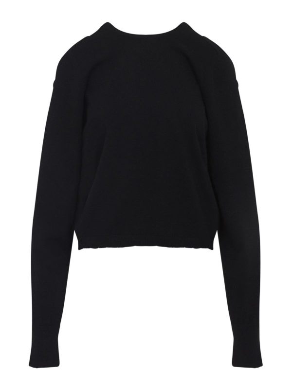 Maison Margiela Pull Col Rond - Noir