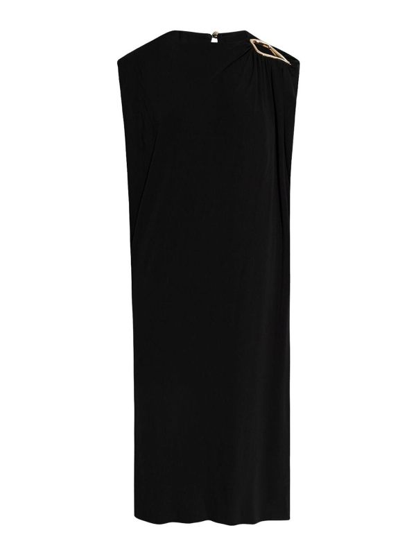 Lanvin Robe Au Genou - Noir