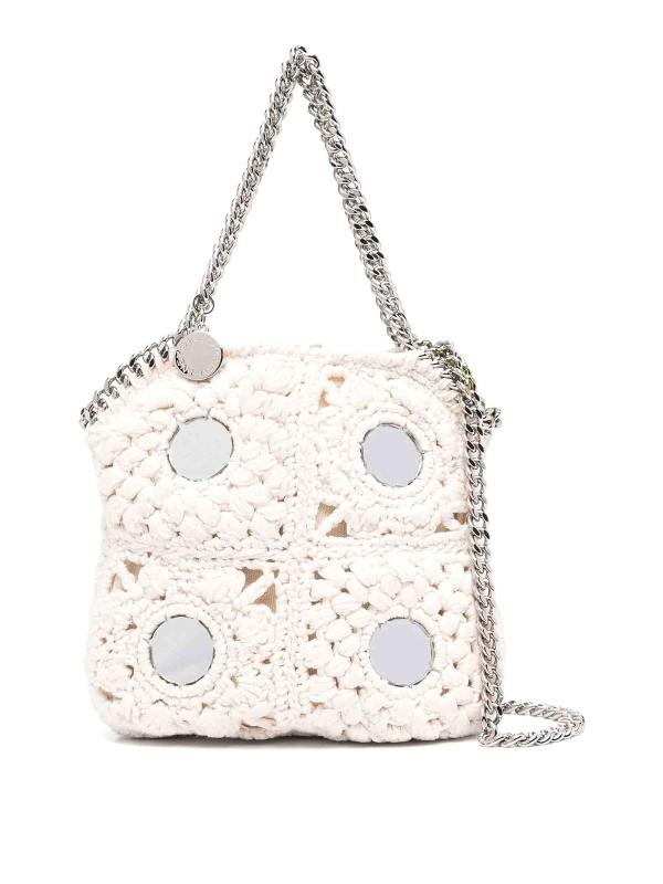Stella Mccartney Sac Porté Épaule - Crèm