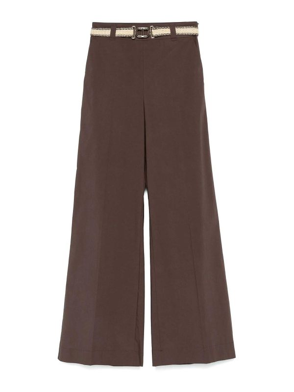 Twinset Pantalons Décontractés - Camel