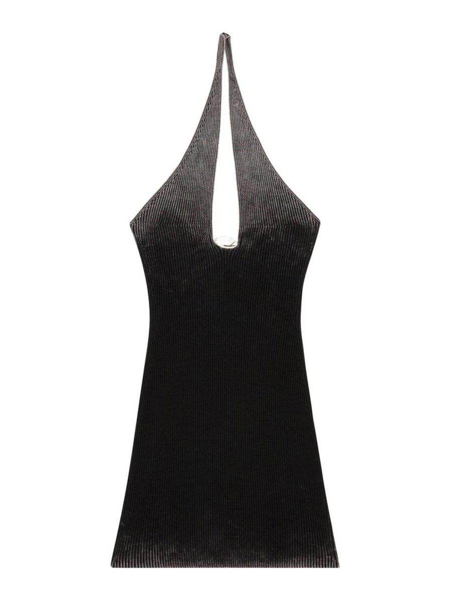 Diesel Robe Courte - Noir