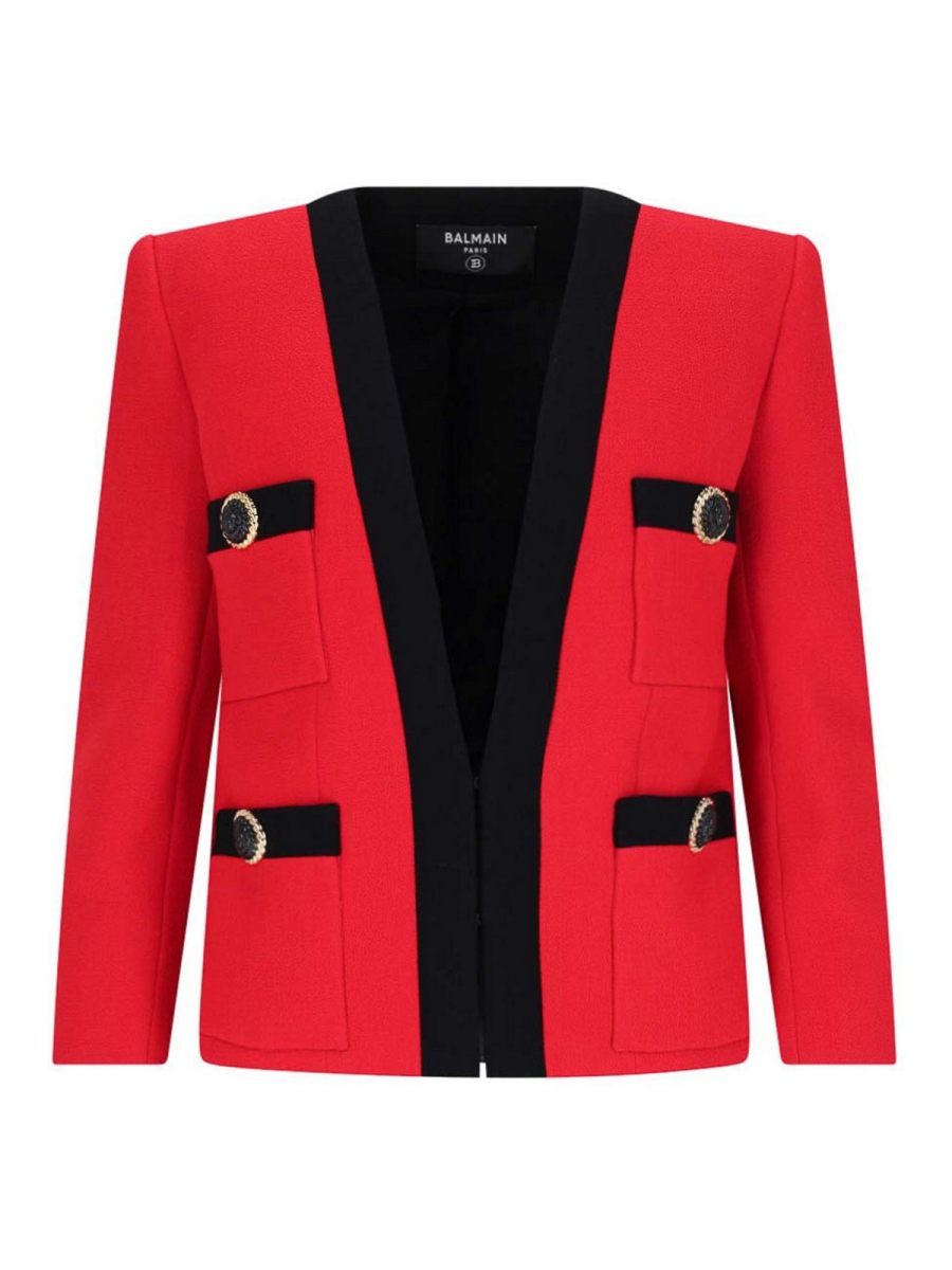 Balmain Blazer - Rouge