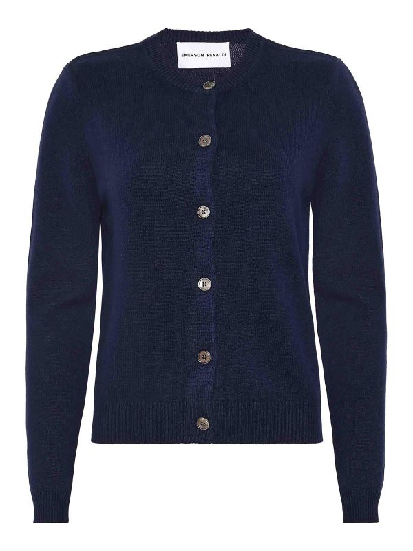 Emerson Renaldi Cardigan - Bleu Foncé