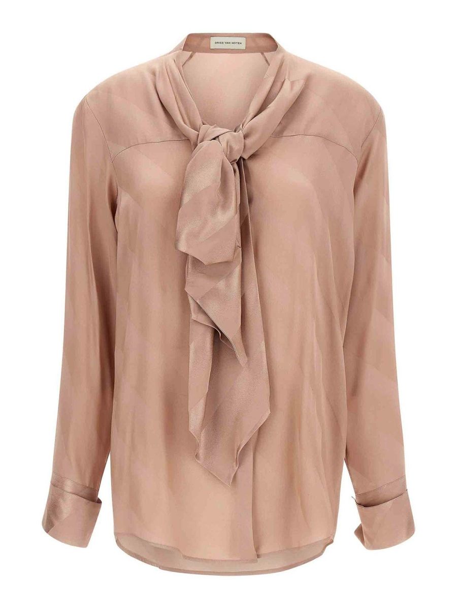 Dries Van Noten Chemise - Couleur Chair