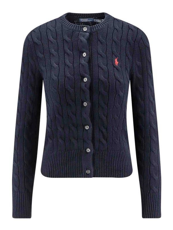 Polo Ralph Lauren Cardigan - Bleu Foncé