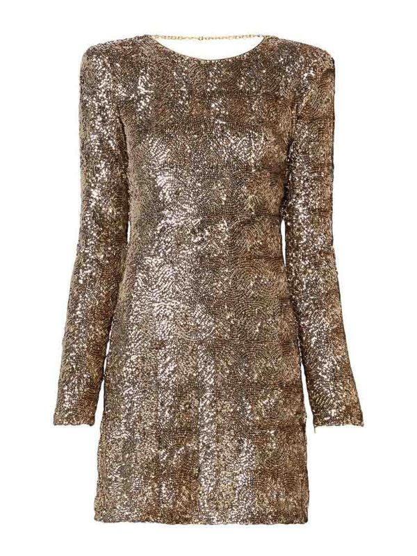 Elisabetta Franchi Robe De Cocktail - Marron