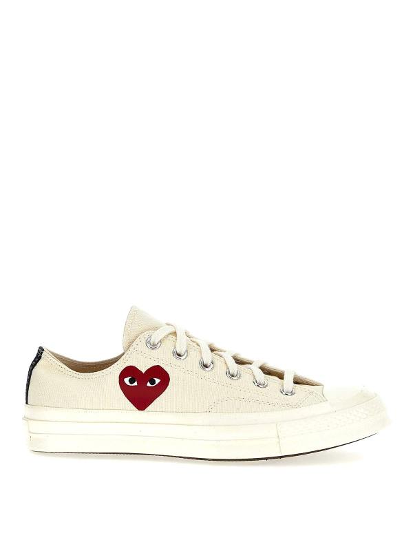 Comme des Garçons Play Baskets - Blanc
