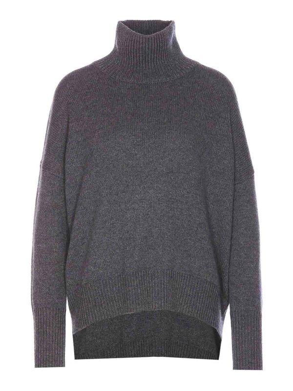 Lisa Yang Pull Col Rond - Gris