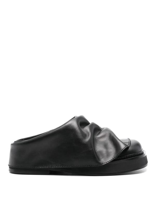 The Attico Mules - Noir