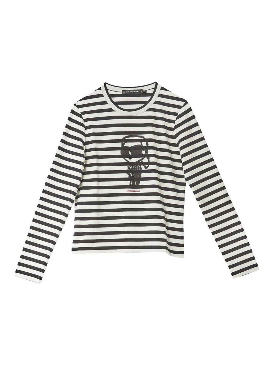 Karl Lagerfeld Top - Noir