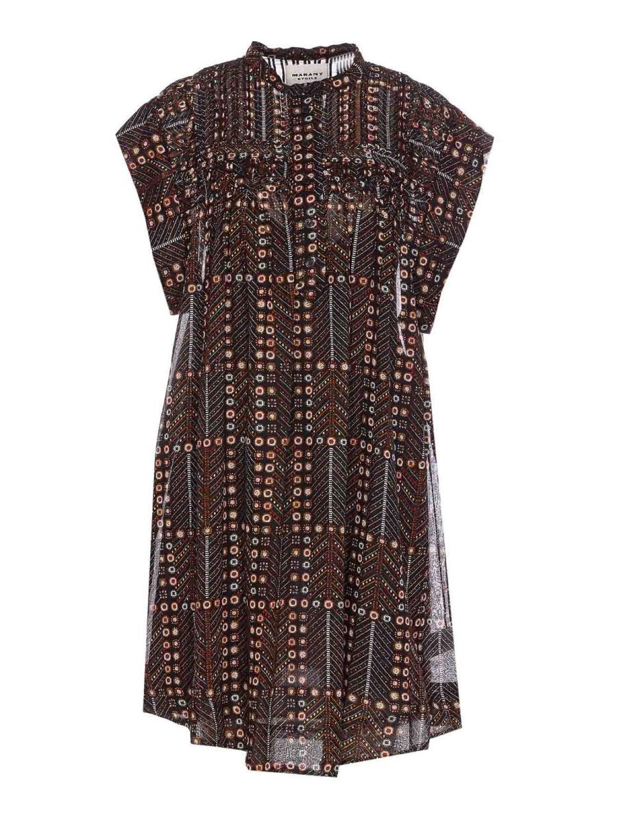 Isabel Marant Etoile Robe Au Genou - Noir