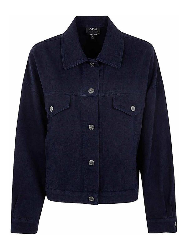 A. P.C. Veste Casual - Bleu