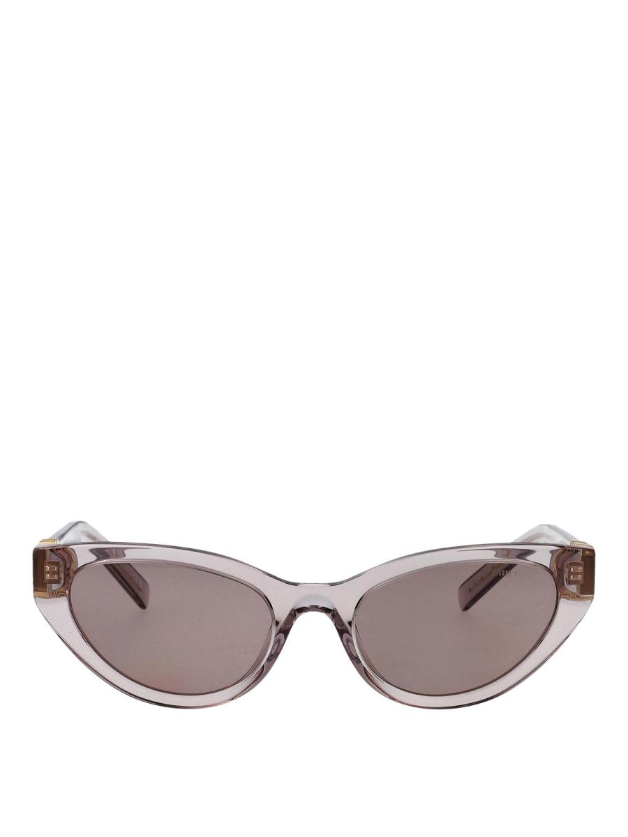 Miu Miu Lunettes De Soleil - Violet